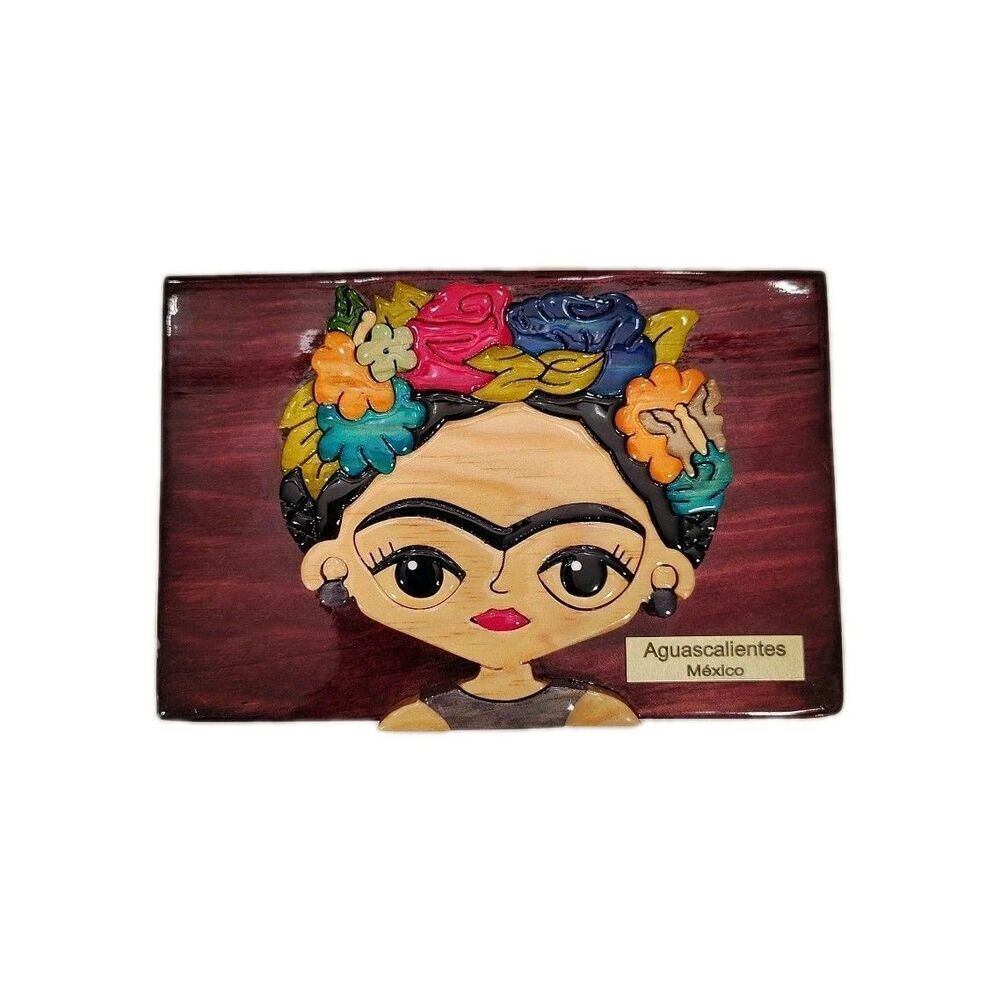 Frida Kahlo Jewelry Hinge Box Beautiful Piece Of Art Aguascalientes Mexico